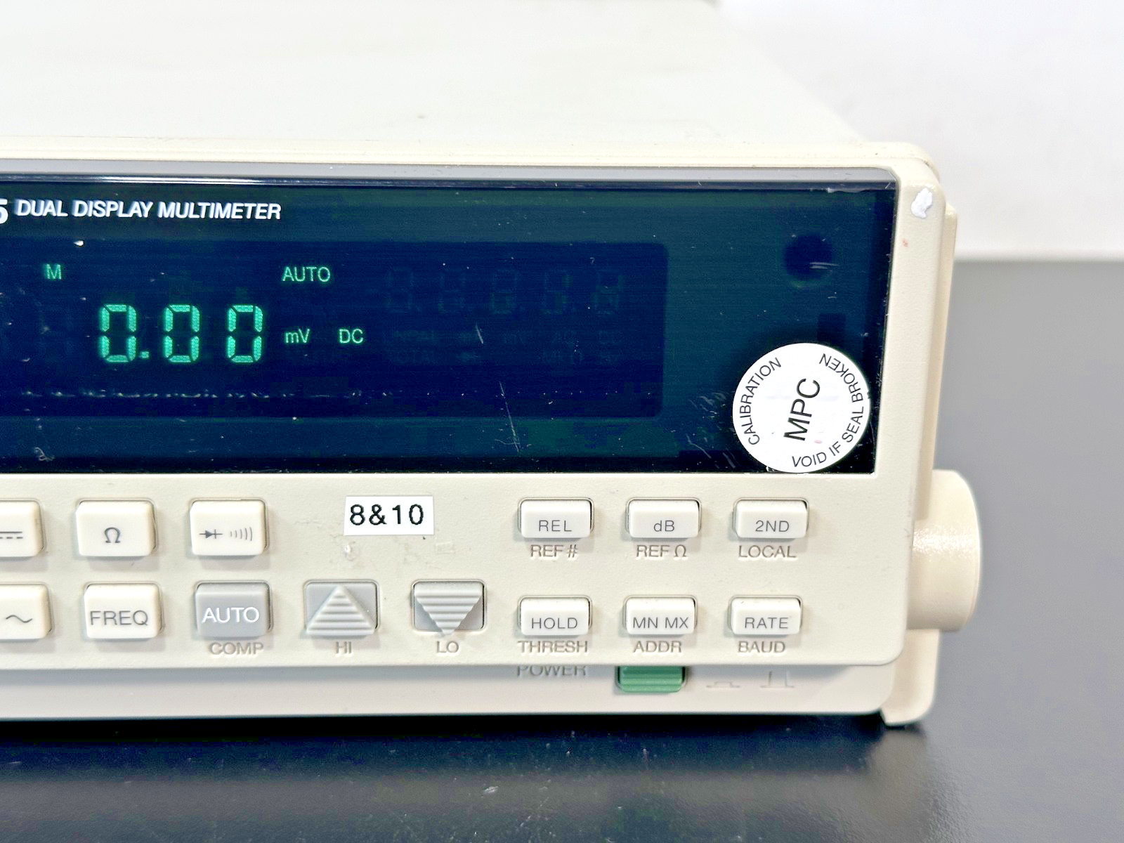 Fluke 45 Dual Display Bench Multimeter GPIB RS 2322
