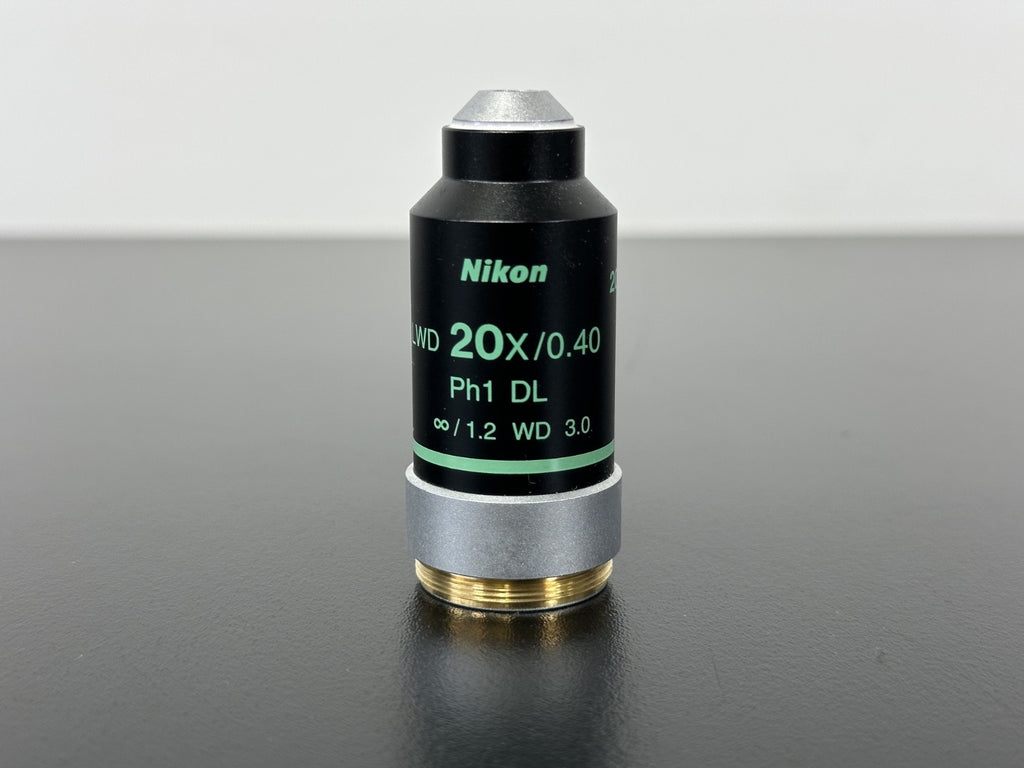Nikon LWD 20X/0.40 Ph1 DL Infinity Phase Contrast Objective Lens2