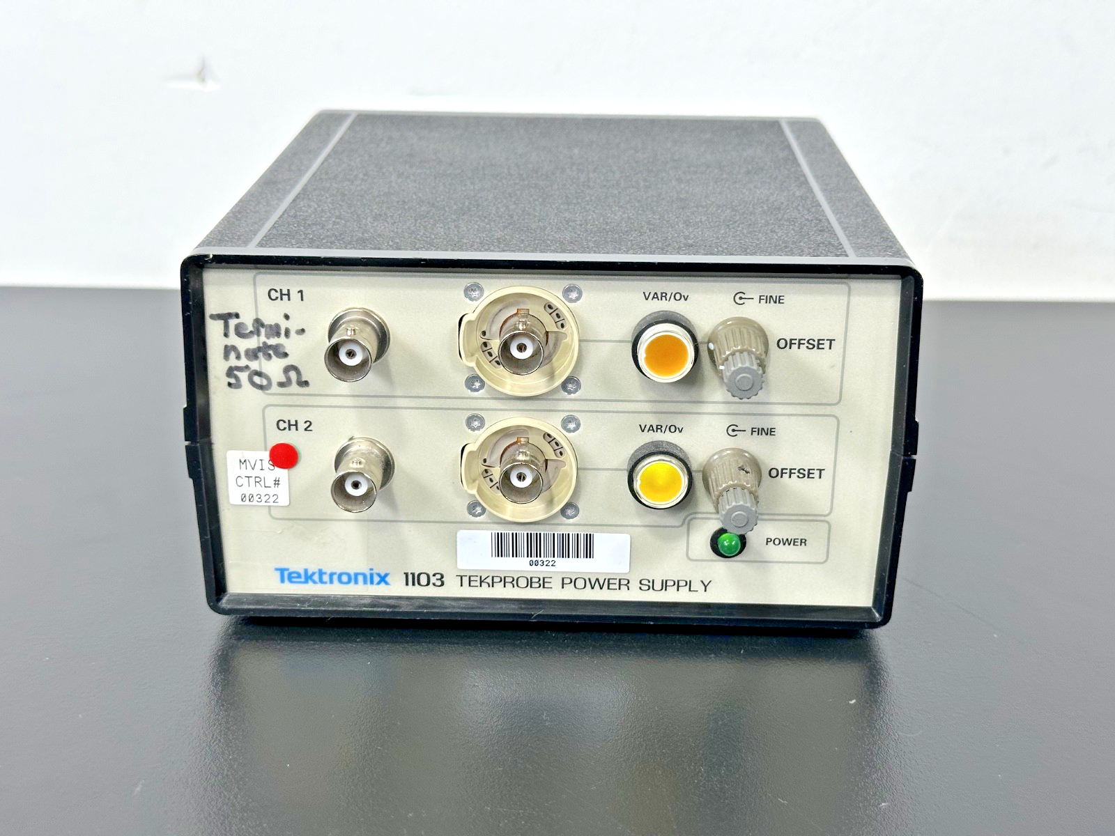 Tektronix 1103 TekProbe 2 Channel Probe Power Supply BNC Interface | Working0