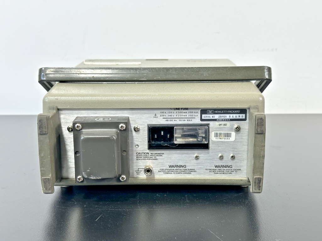 HP Hewlett Packard 4935A Transmission Test Set Opt 002 Powers on2