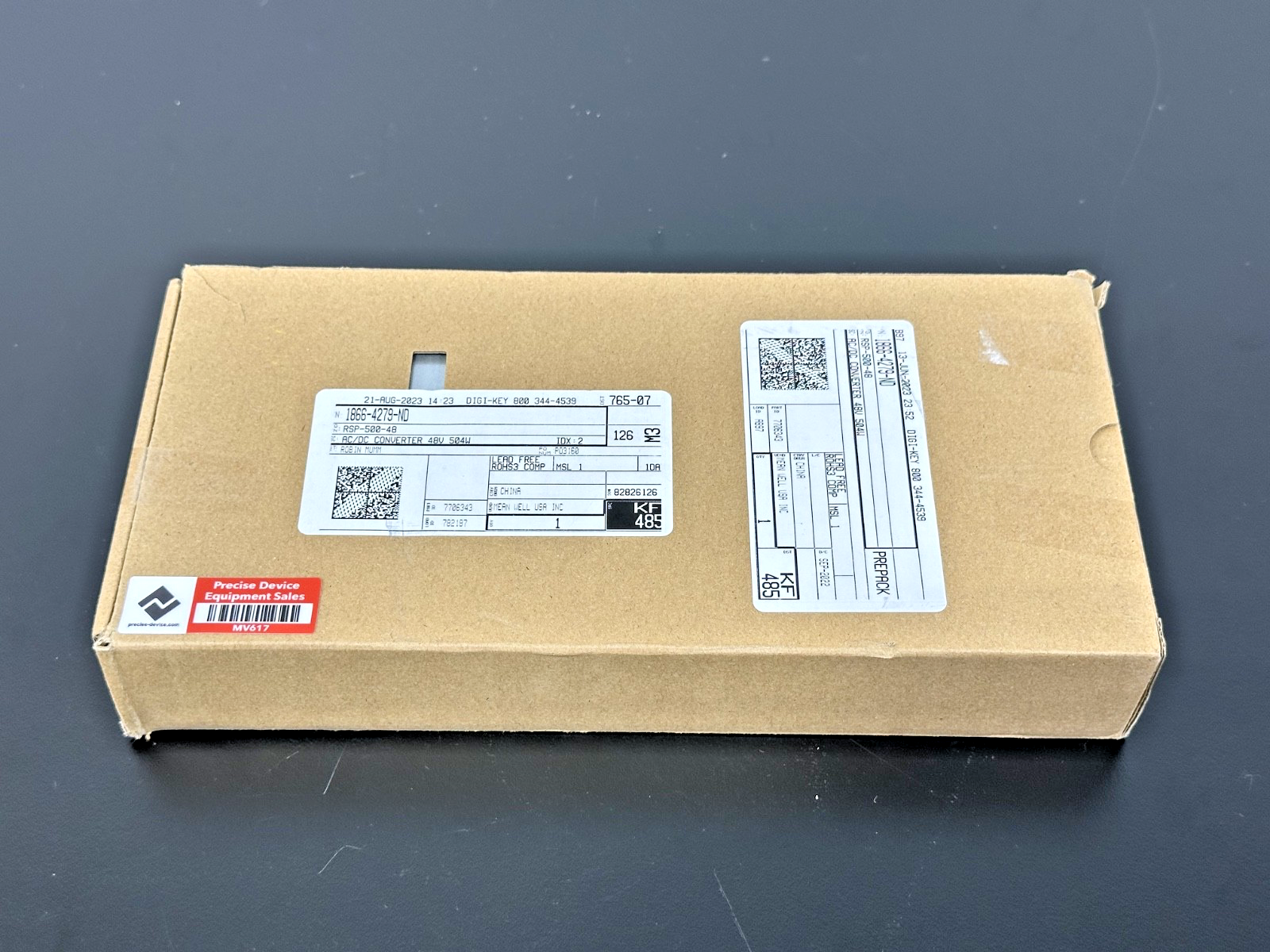 Mean Well RSP-500-48 AC/DC Power Supply 48V 10.5A 504W New Open Box0