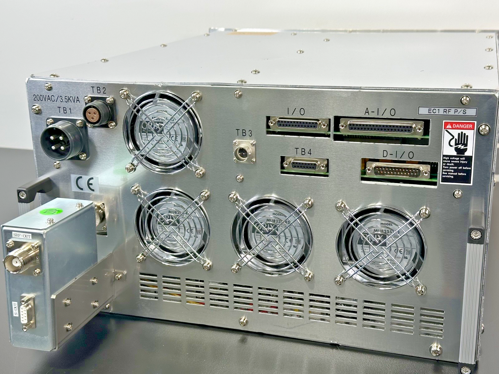 Pearl Kogyo CF 500 400K 400kHz 500W RF Power Supply Generator 20195