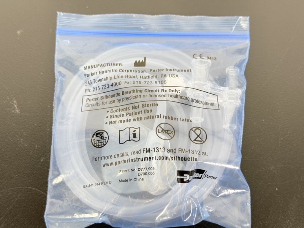 Parker Porter Silhouette Breathing Circuit Single Patient Use1