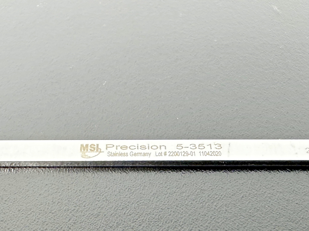 MSh Precision 5 3513 Double Ended Stainless Steel Saw Blade Germany1
