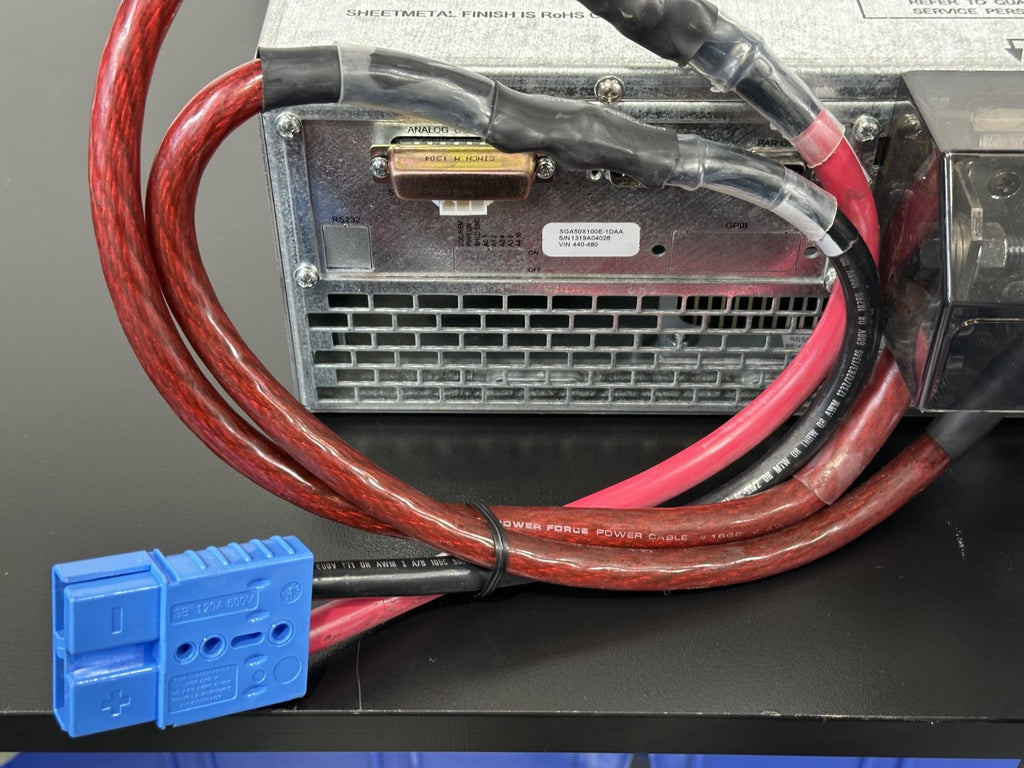 AMETEK Sorensen SGA50X100E 1DAA Programmable DC Power Supply 0 50V 100A6