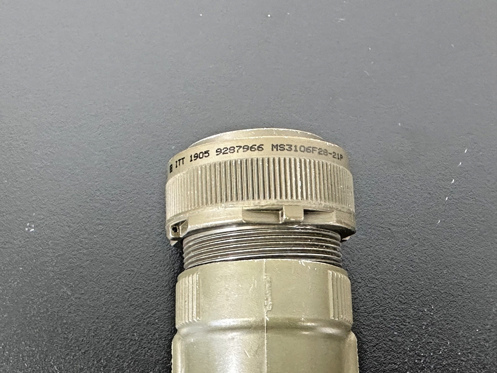 SMC DS25 to 28 Pin Circular MIL Connector Interface Cable MS3106F28 21P4
