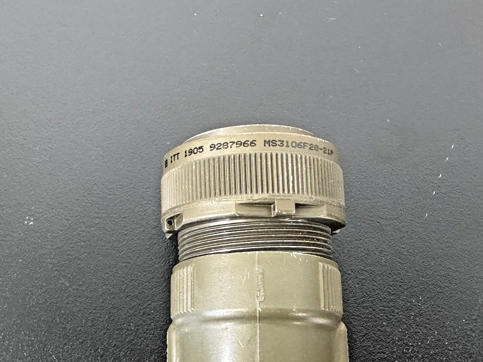 SMC DS25 to 28 Pin Circular MIL Connector Interface Cable MS3106F28 21P4