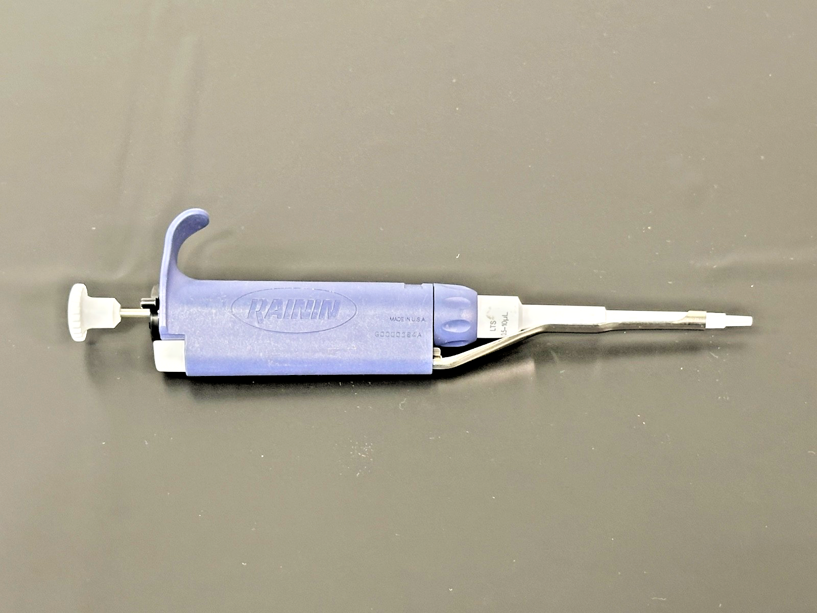 Rainin L 10 Adjustable Single Channel Micropipette 0.5 10µL Pipettor0
