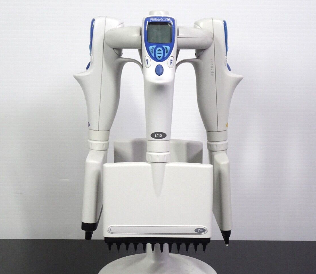 BioHit Eline e1200 | e300 | e120 | e10 12 Channel Pipette With Charging Stand6