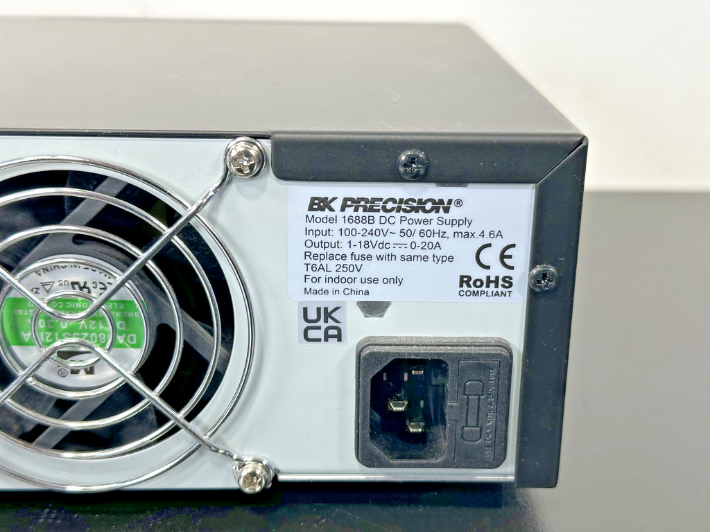 B&K Precision 1688B Switching DC Power Supply 1 18V 20A USB Powers On Working6