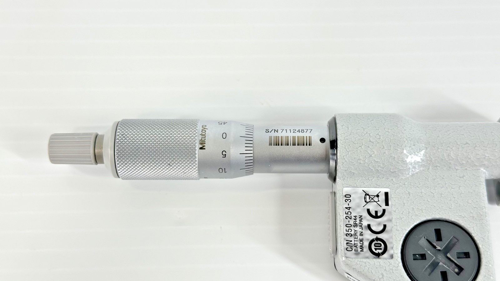 Mitutoyo MHN4 25MX Digimatic Micrometer Head 0 25mm with Mount4