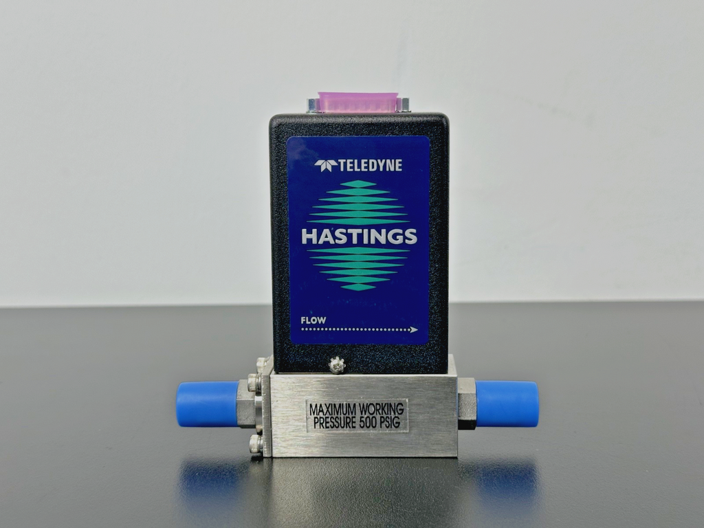 Teledyne Hastings HFC 202 Mass Flow Controller 500 SCCM Argon 0 5V0