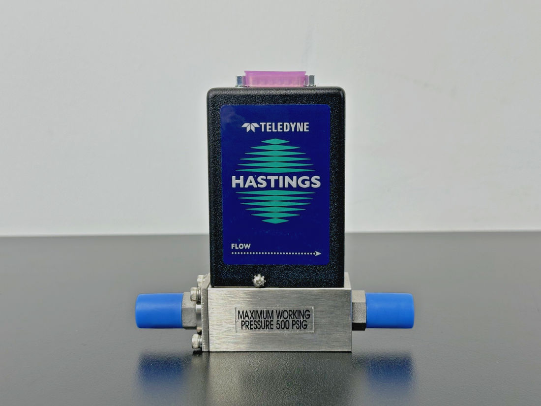 Teledyne Hastings HFC 202 Mass Flow Controller 500 SCCM Argon 0 5V0
