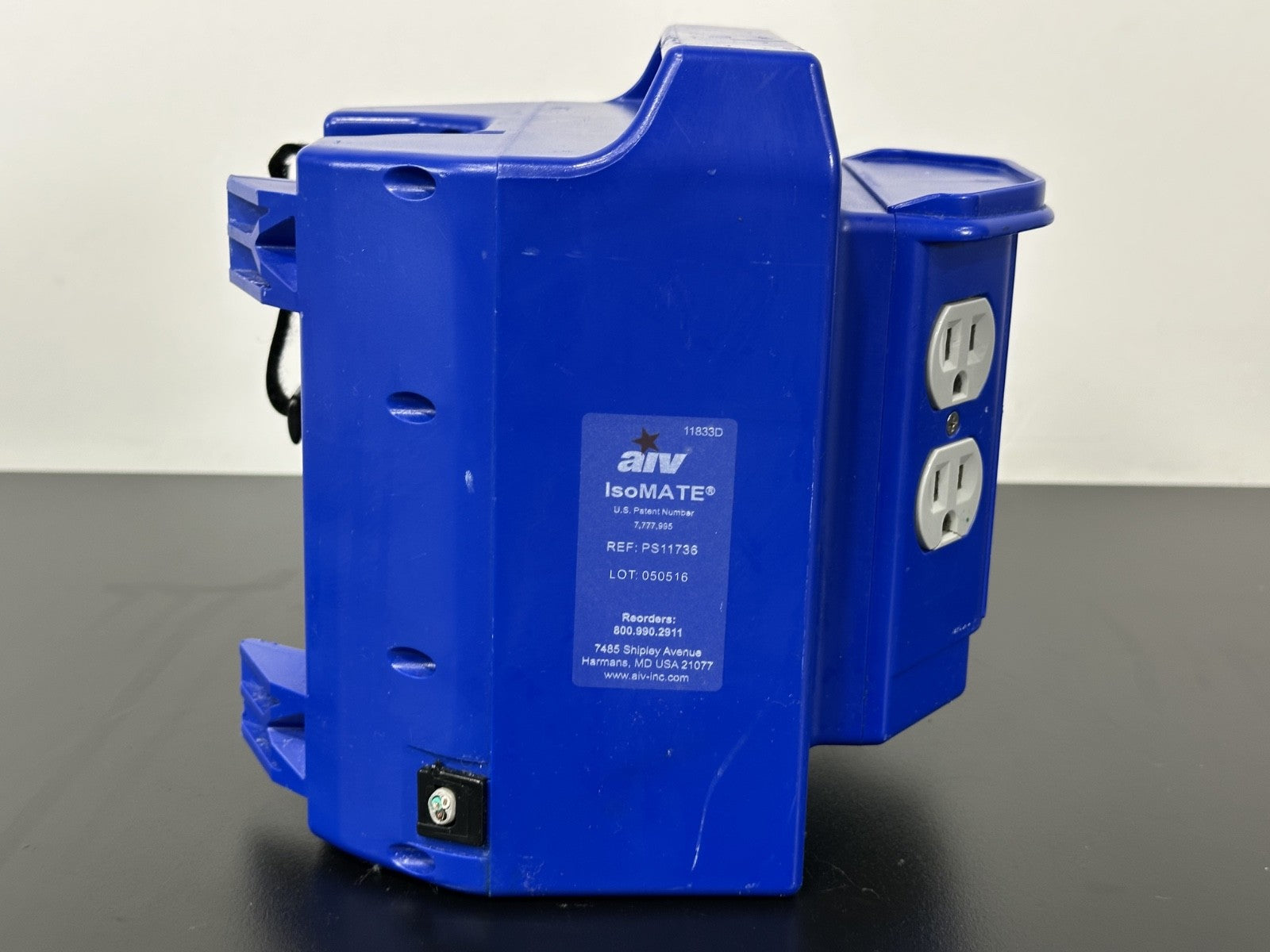 AIV IsoMATE PS11736 Hospital Isolation Power Strip 6 Outlet Medical Grade Parts3