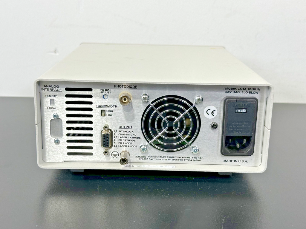 Newport Model 505 Laser Diode Driver 200mA 500mA w/ Keys Working3