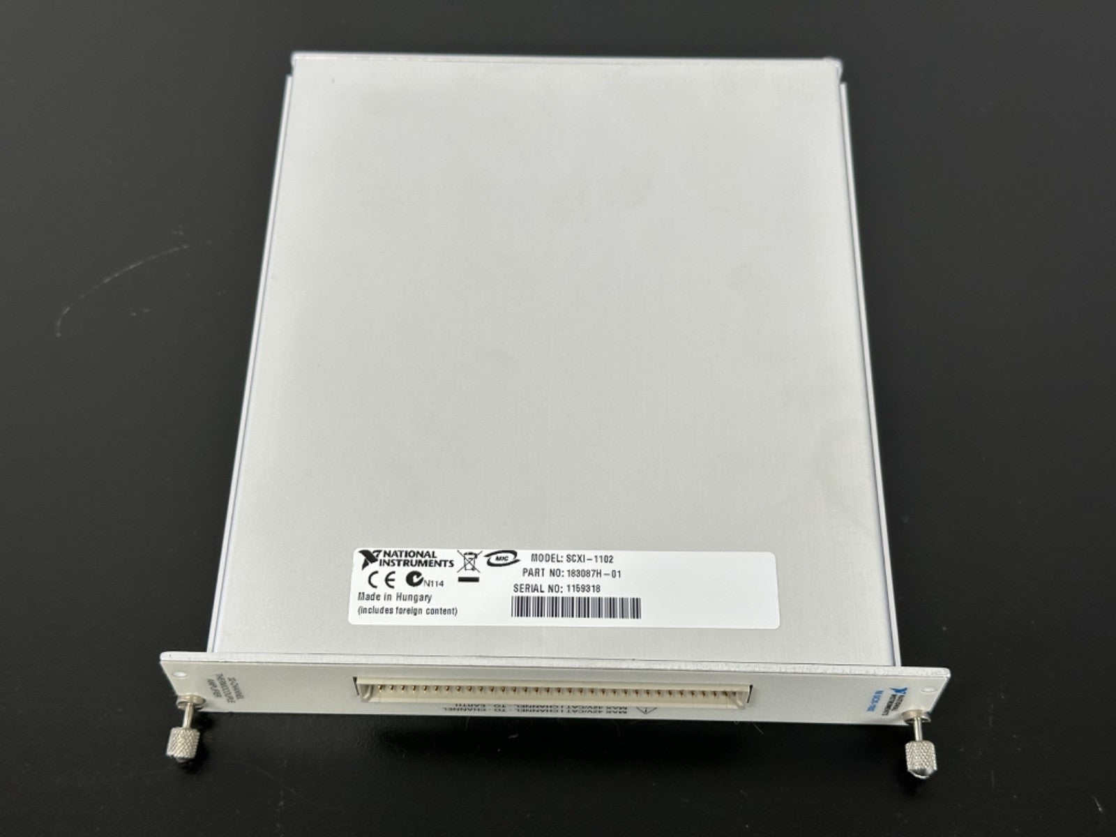 National Instruments SCXI 1102 32 Channel Thermocouple Amplifier Module3