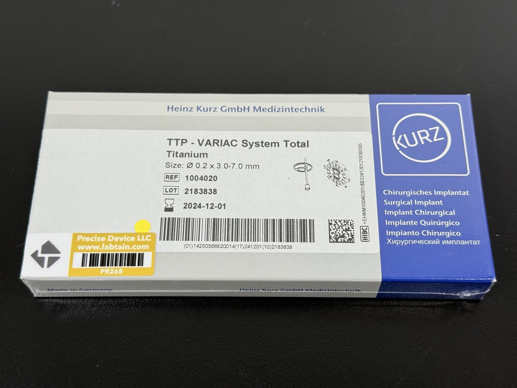 KURZ TTP Variac System Total Titanium .2mm x 3 7mm 10040200