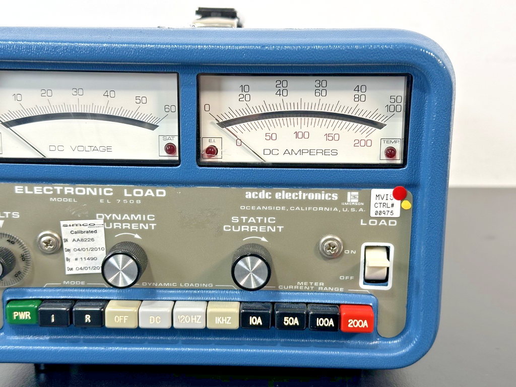 ACDC Electronics EL750B 750W 55V 150A DC Electronic Load Tester Working2