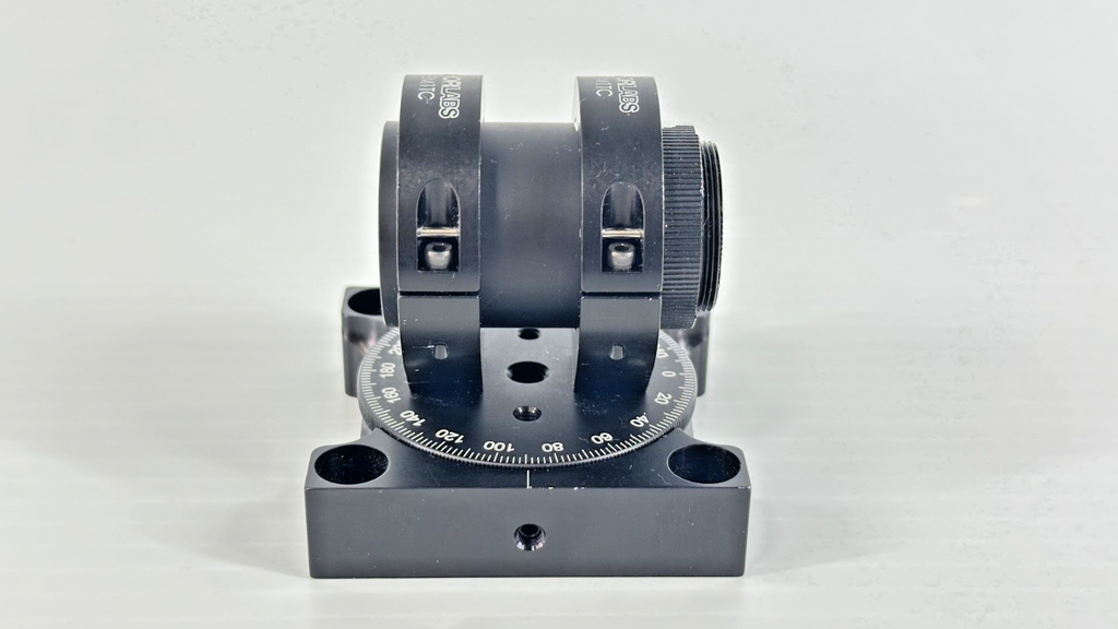 Thorlabs Manual 360° Rotation Stage w/ 2 SM1TC Lens Tube Clamps4