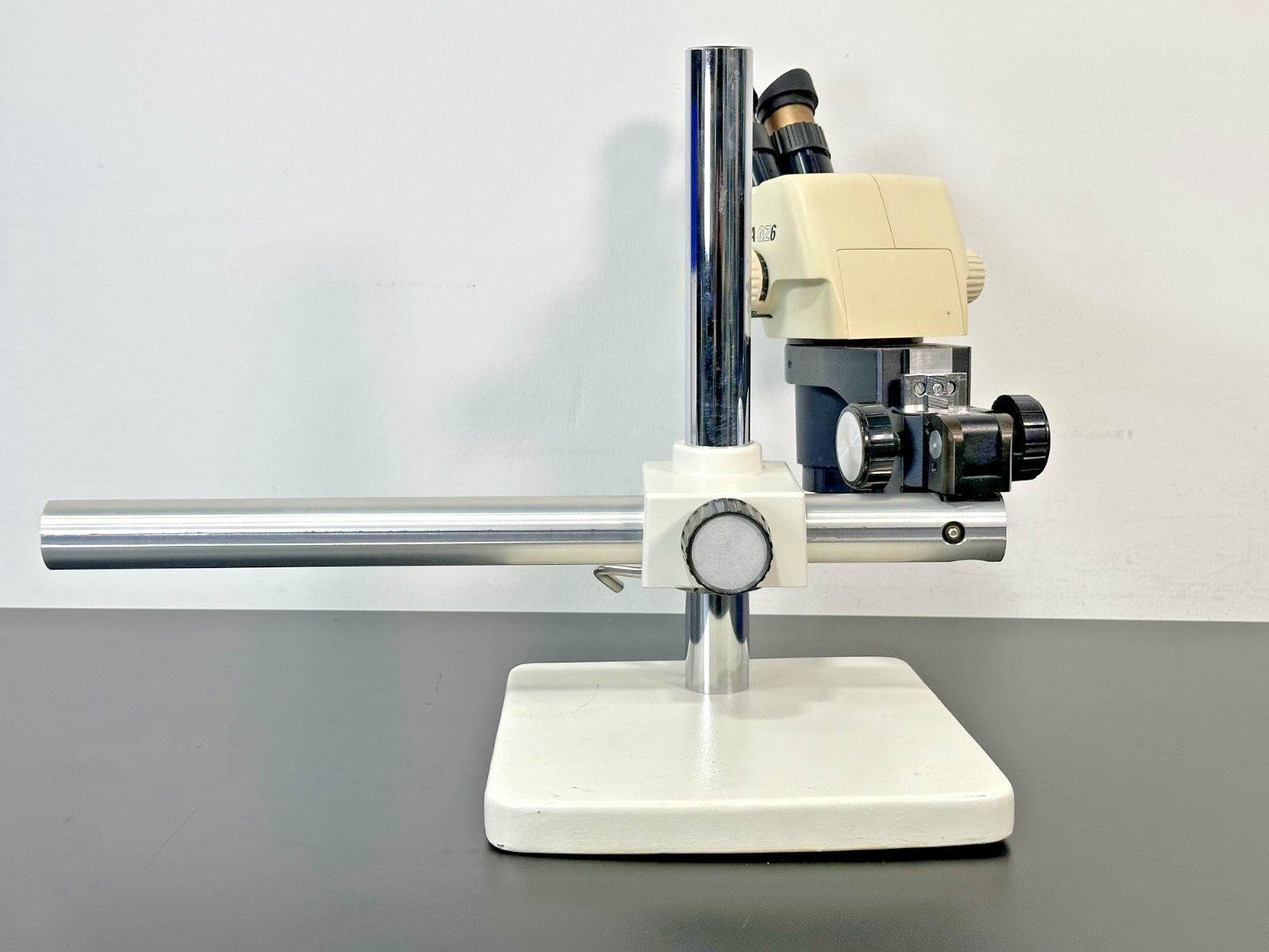 Leica GZ6 Stereo Zoom Microscope w/ Heavy Duty Boom Stand & Base3