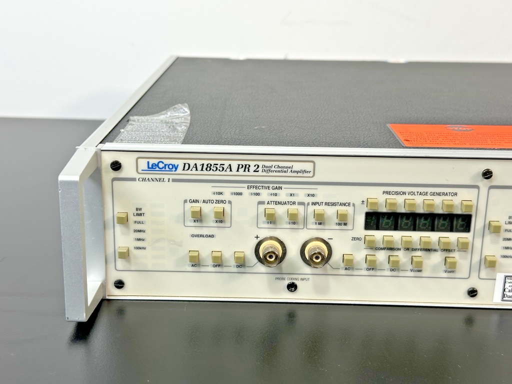 LeCroy DA1855A PR2 Dual Channel Differential Amplifier Working1