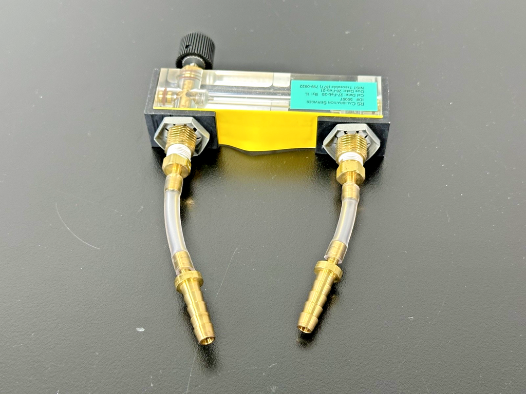 Dakota Instruments 6A0107BV AB Variable Area Air Flow Meter Rotameter Used2