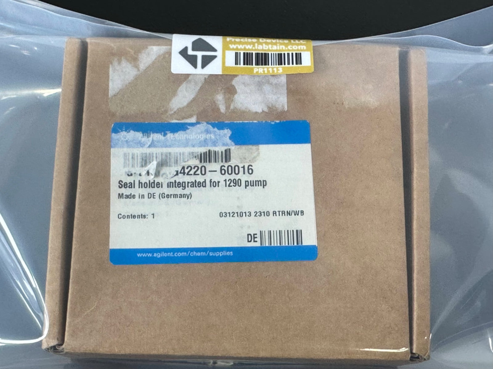 Agilent 4220 60016 Seal Holder for 1290 Pump HPLC Lab Equipment1