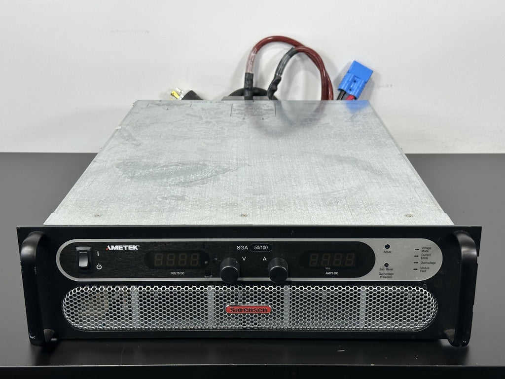 AMETEK Sorensen SGA50X100E 1DAA Programmable DC Power Supply 0 50V 100A0