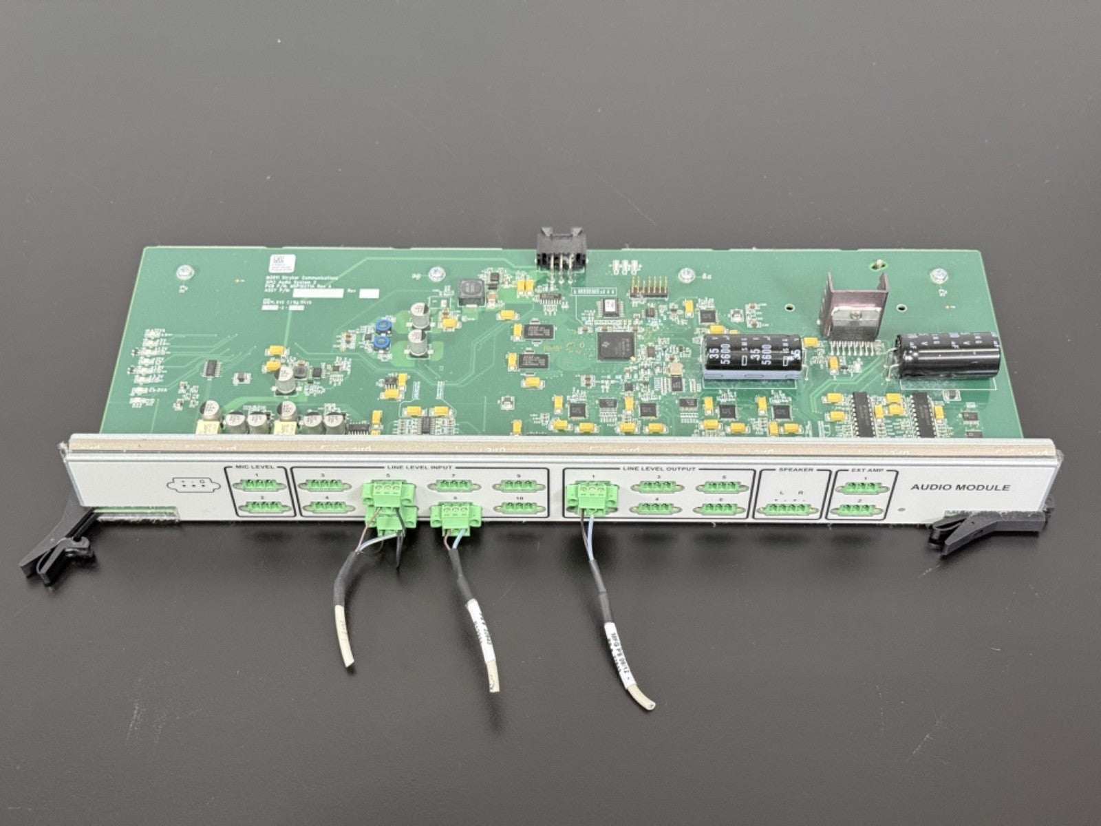 Stryker Communications SPIS Audio System 2 Audio Module MSP10271A Rev A0