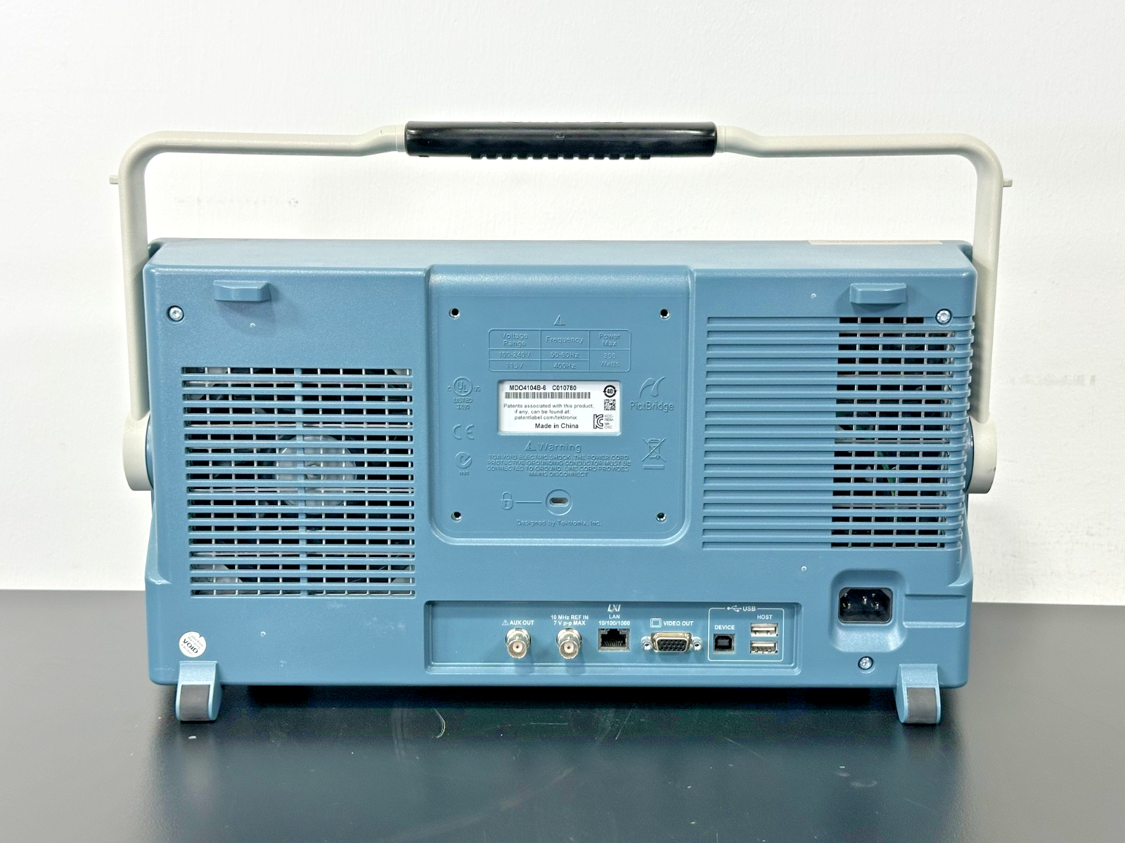 Tektronix MDO4104B 6 Mixed Domain Oscilloscope 1GHz 5GS/s 6GHz Spectrum Working4