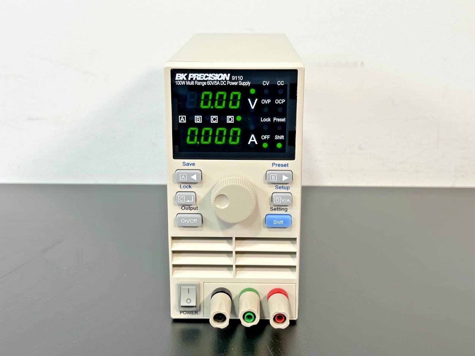 B&K Precision 9110 100W Multi Range DC Power Supply 60V 5A Tested Working0