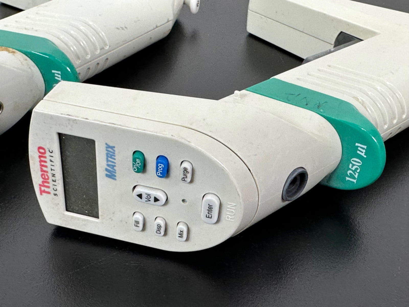 Lot of 2 Thermo Scientific Matrix 1250uL Electronic Multichannel Pipettes Parts2