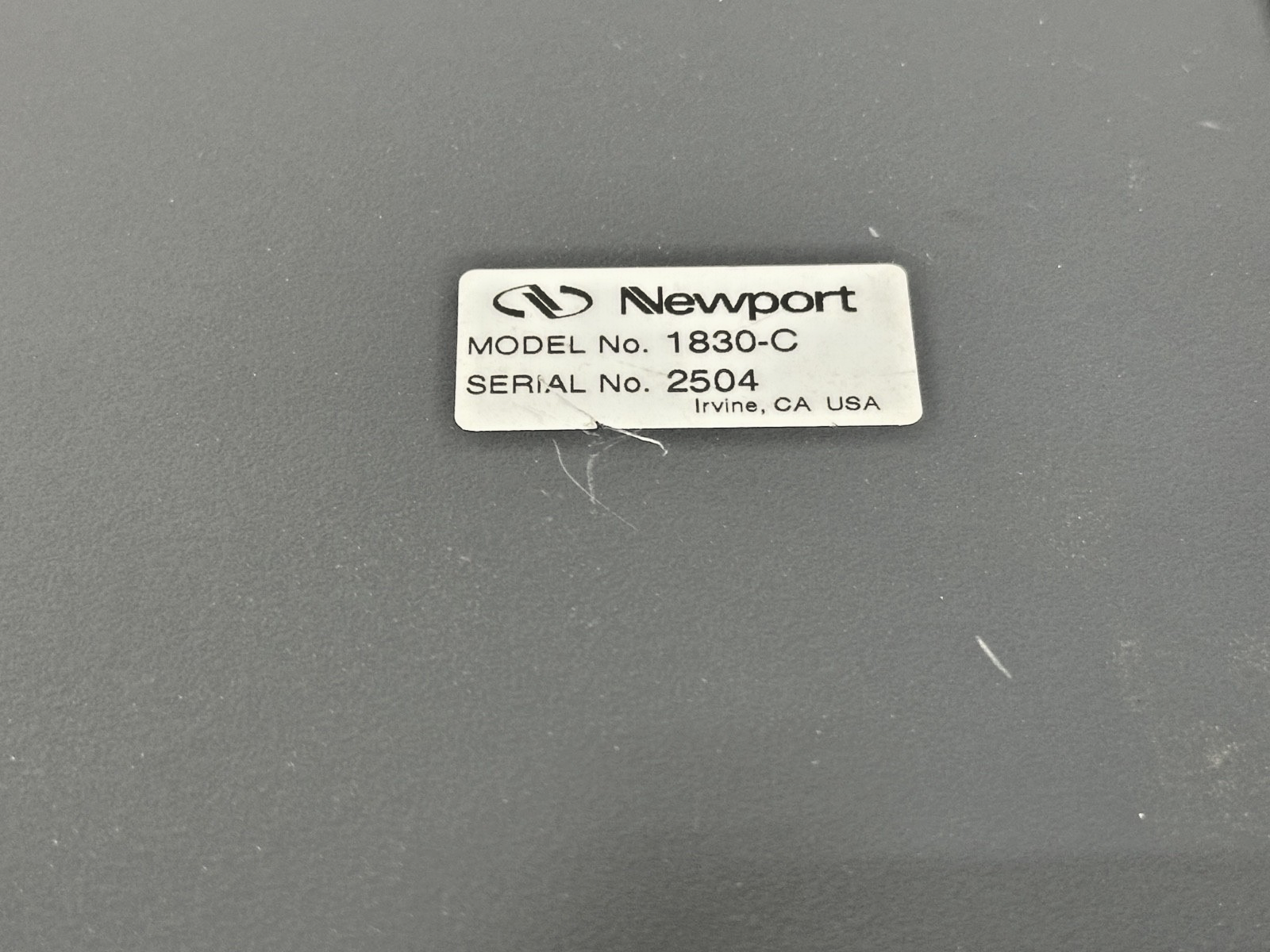 Newport 1830-C Optical Power Meter w/ 818-SL Detector Working8