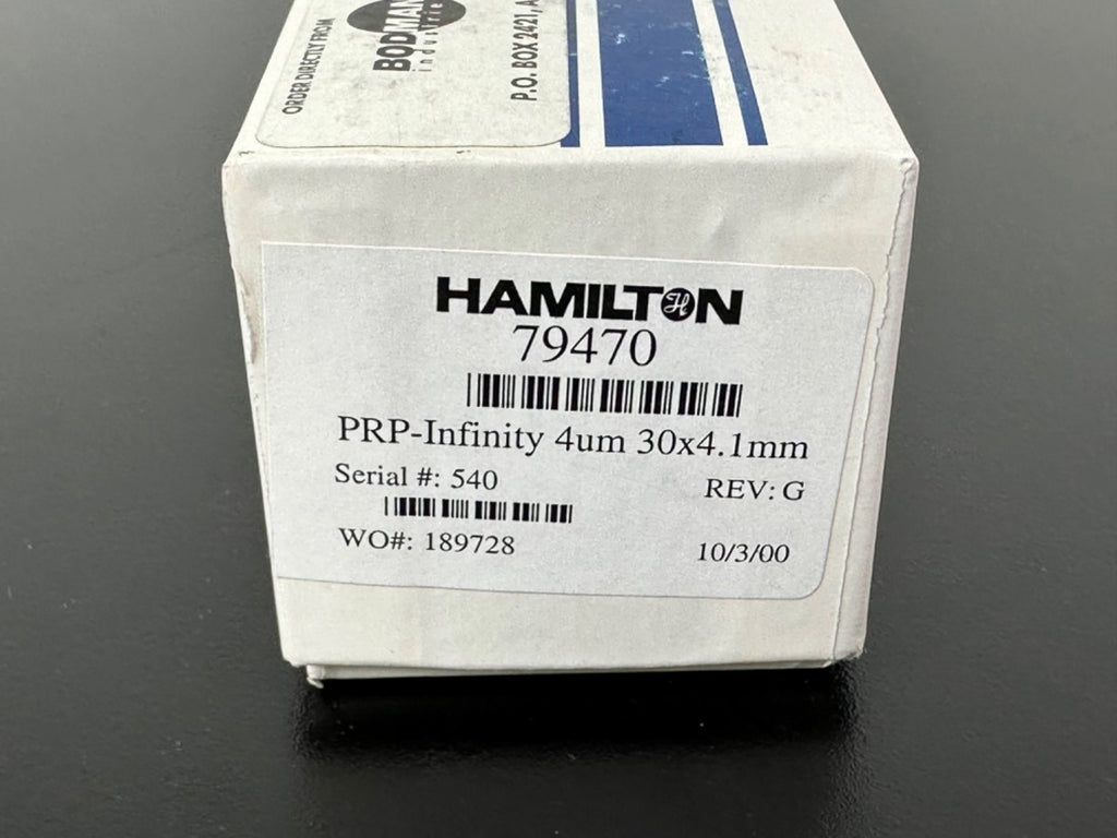 Hamilton PRP Infinity HPLC Column 79470 4µm 30x4.1mm Stainless Analytical3