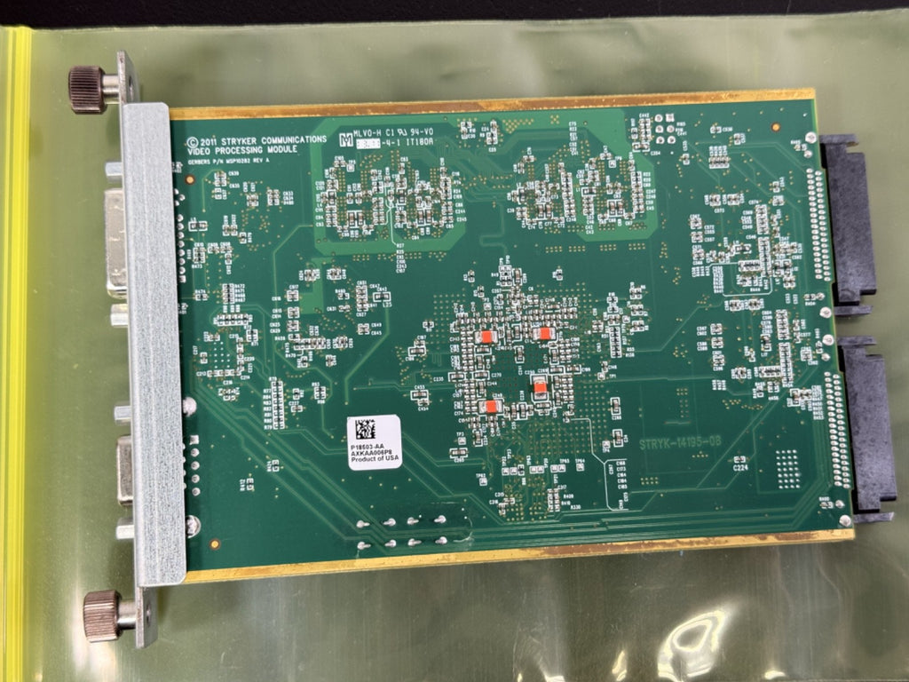 Stryker Communications Video Processing Module P18603 AA MSP10282 Rev A –Medical3