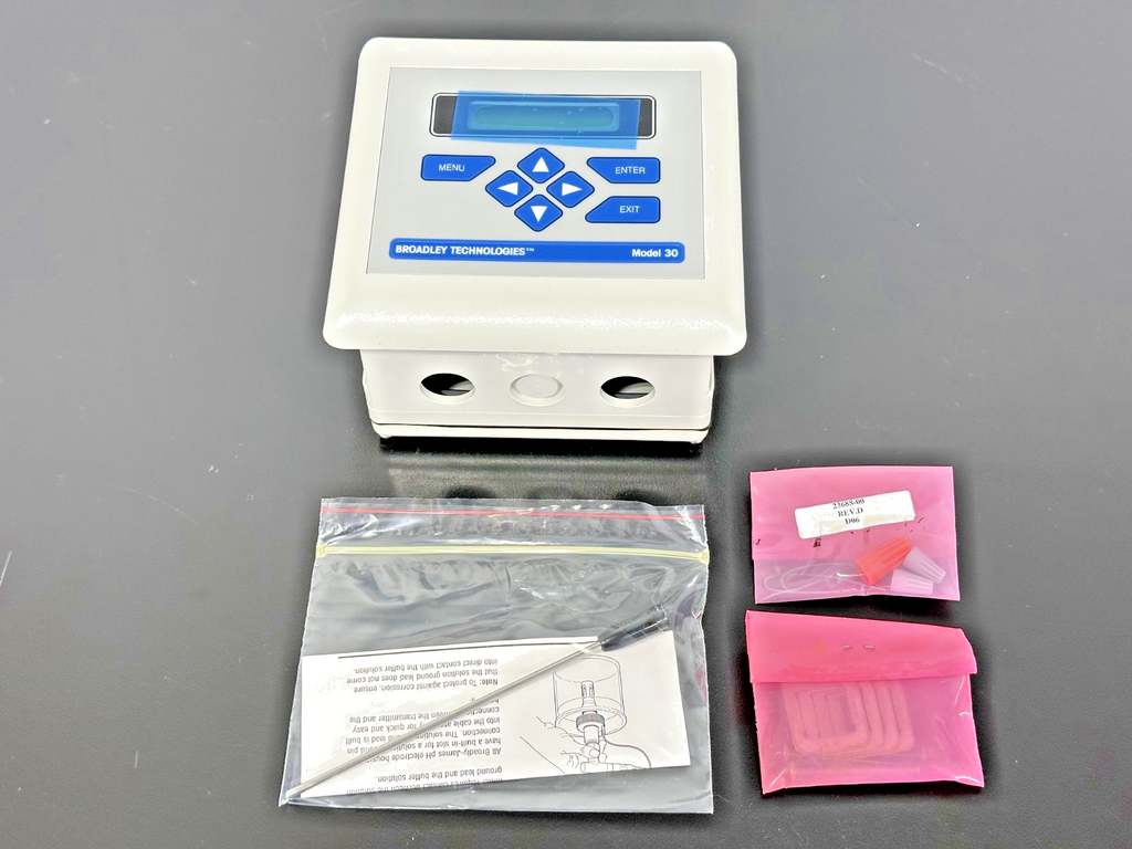 Rosemount 1055BT 01 10 22 pH ORP Analyzer Broadley Technologies Model 300