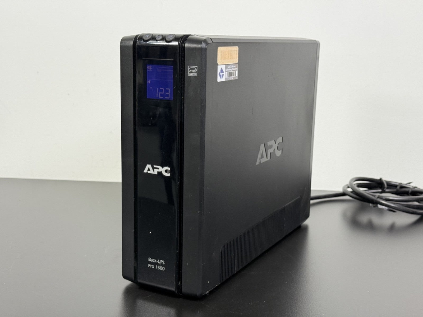 APC Back UPS Pro 1500 Battery Backup UPS LCD Display Tower0