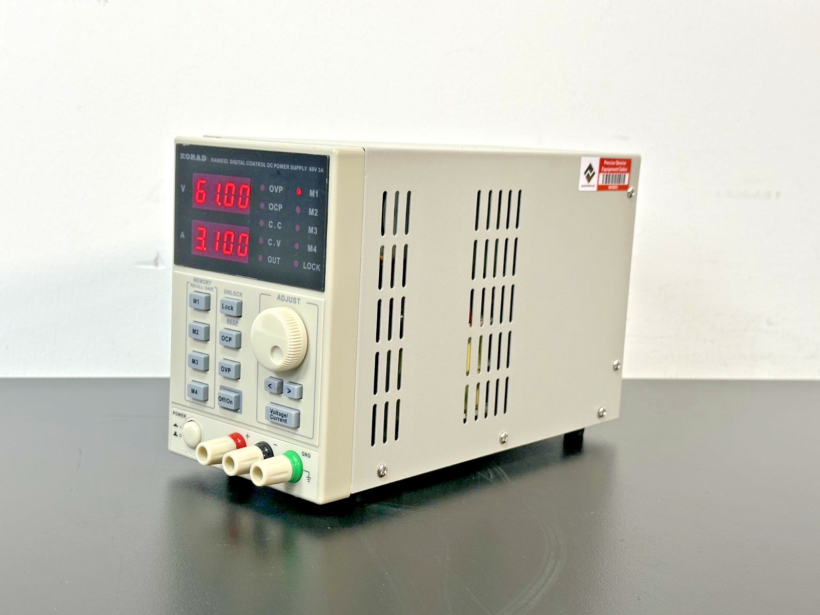 KORAD KA6003D Digital Control DC Power Supply 60V 3A Used Tested Working1
