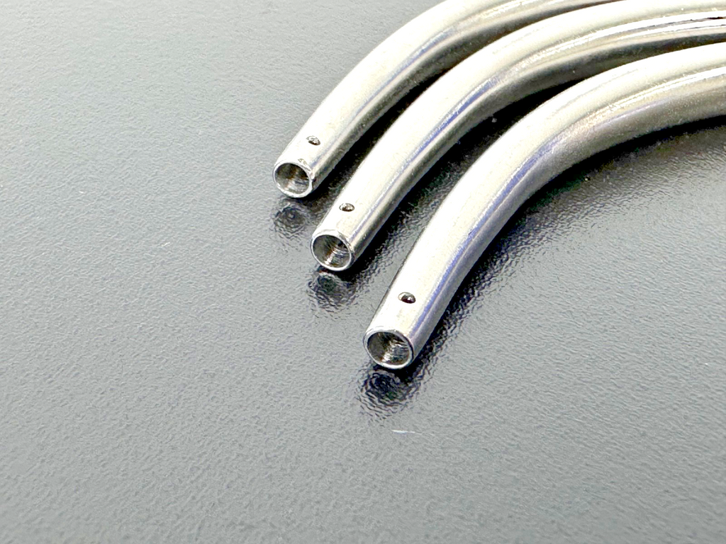 Lot of 3 Aesculap DF773R Dental Suction Tips 3mm 5.5" Stainless Steel1