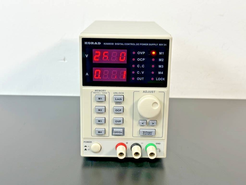 KORAD KA6003D Digital Control DC Power Supply 60V 3A Tested Working0