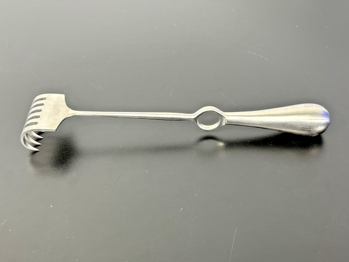 Aesculap MG067R Krasky Retractor 11" 6 Sharp Prongs German Stainless