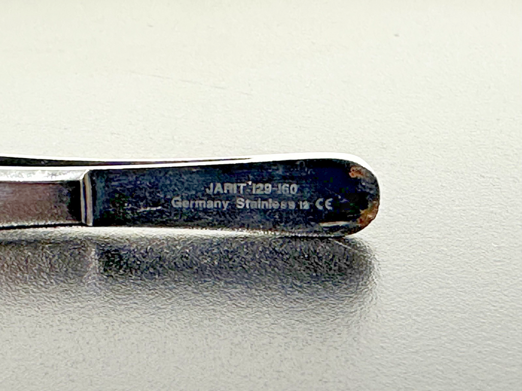 JARIT 129 160 Stainless Steel Precision Tissue Forceps Tweezers1