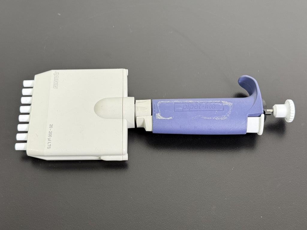 Rainin L 200 Pipet Lite LTD 8 Channel Multichannel Pipette 20 200uL0