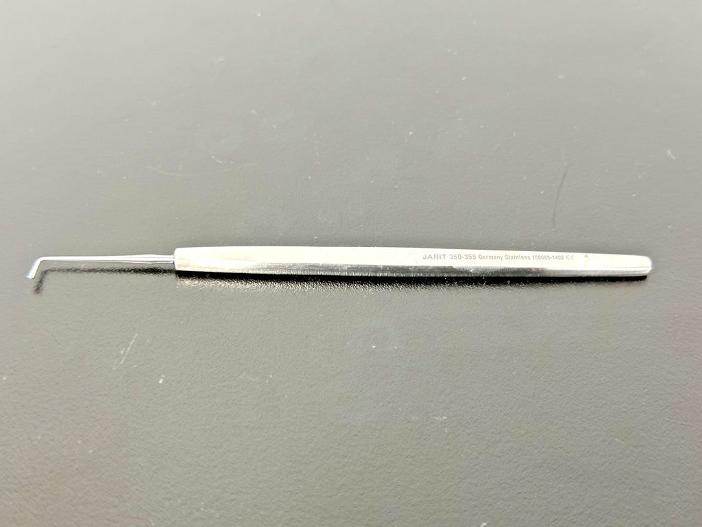Jarit 350 355 Stevens Tenotomy Hook 6mm 4 7/8" Stainless Steel0