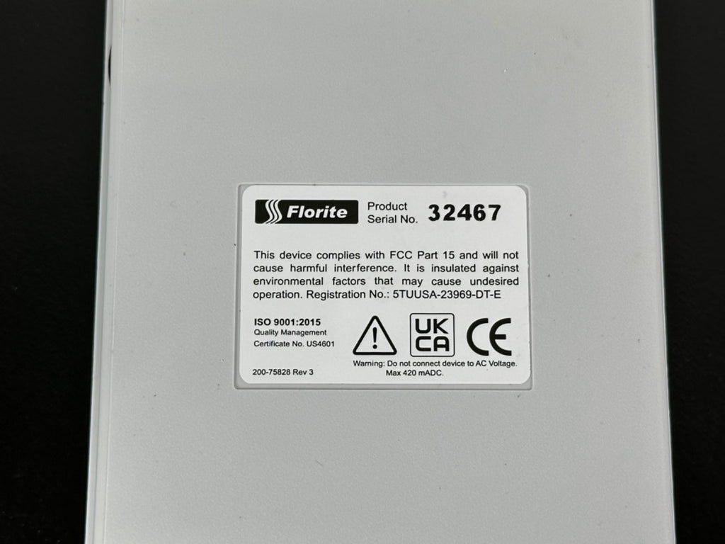 Florite Process Control Panel Controller Display Unit QTY Rate Interface2