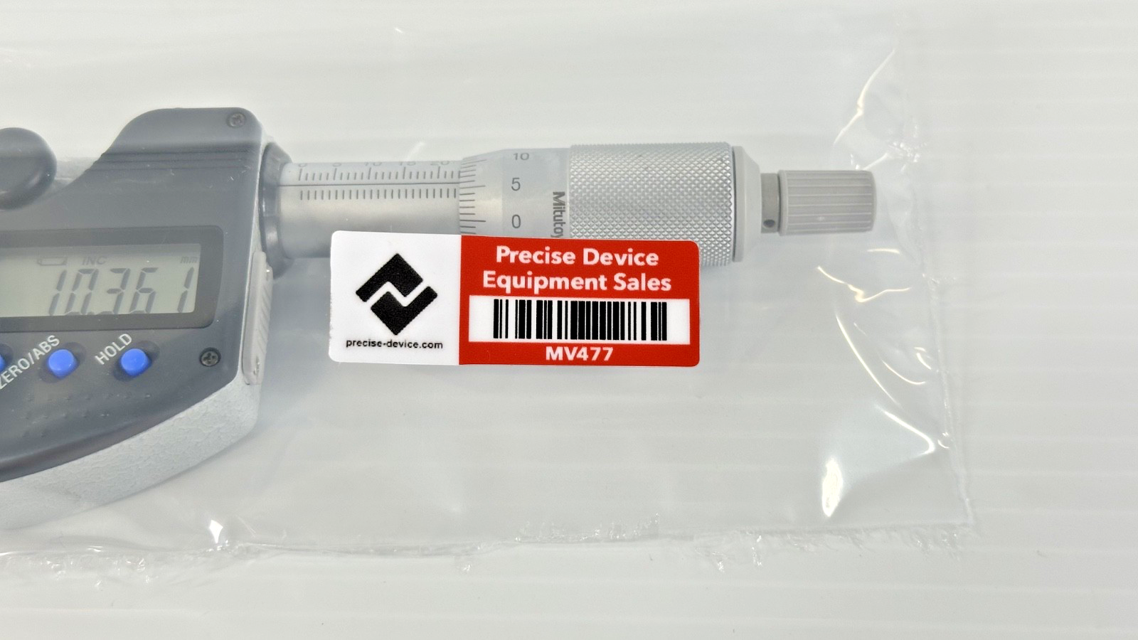 Mitutoyo MHN4 25MX Digimatic Micrometer Head 0 25mm with Mount5