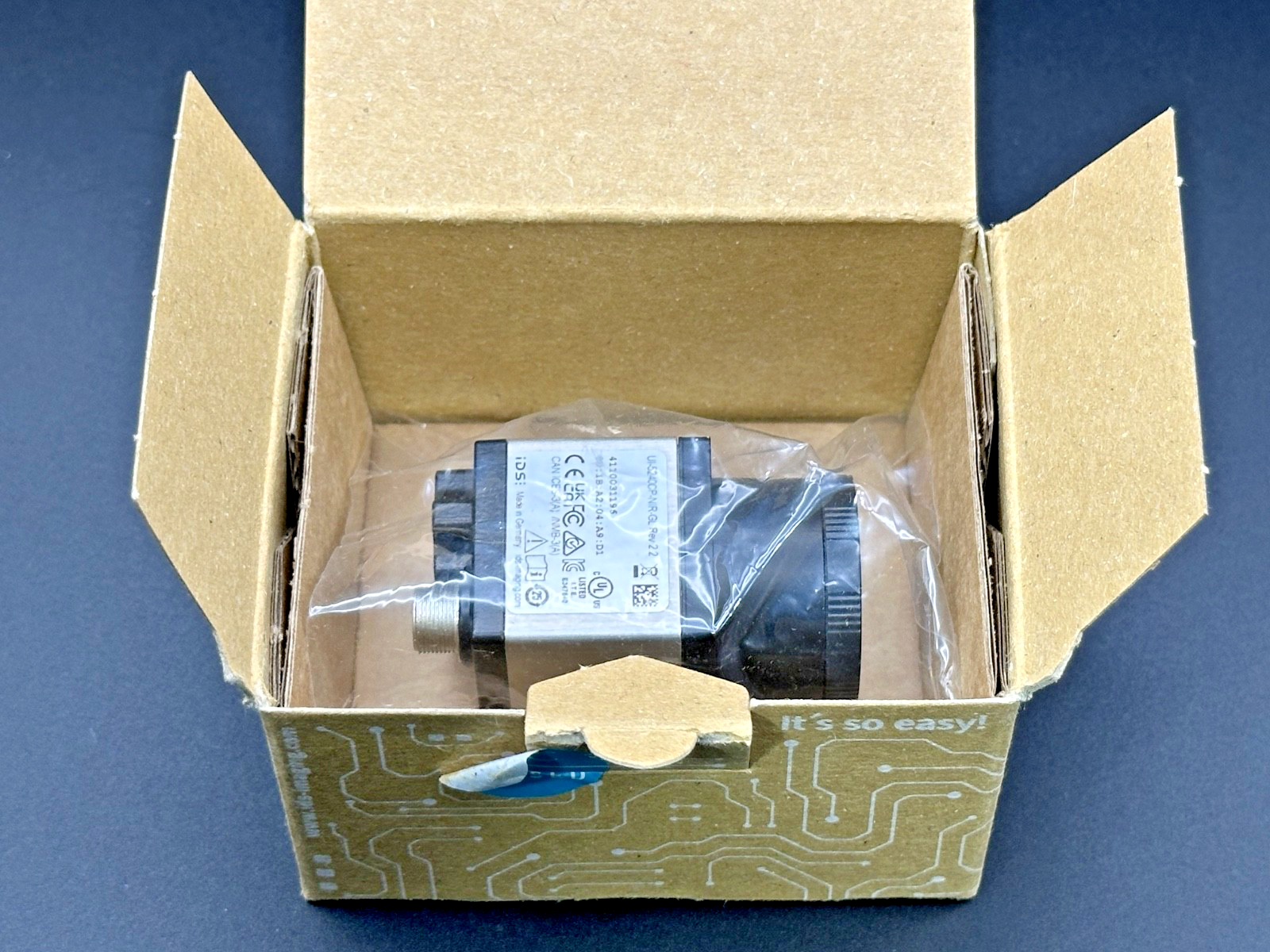 IDS UI 5240CP NIR GL Rev.2.2 GigE NIR Industrial Camera AB12393 New Open Box0