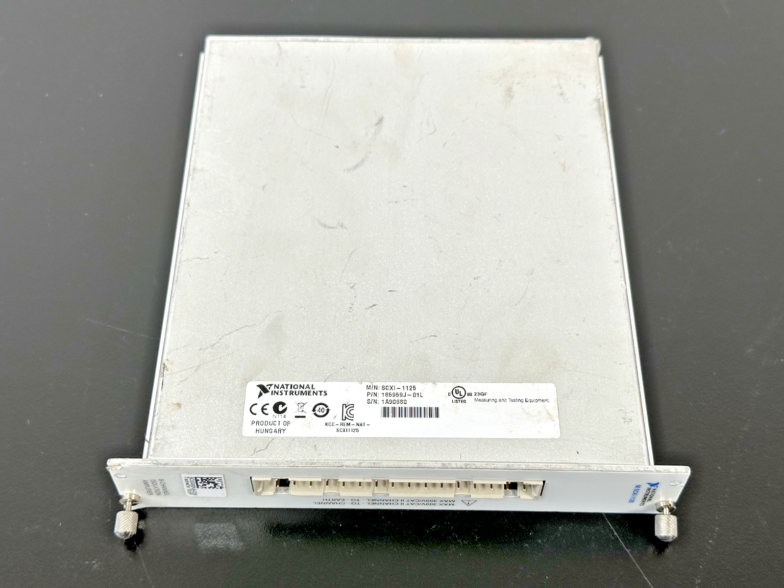 National Instruments NI SCXI 1125 8 Channel Isolation Amplifier Module5