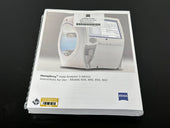 ZEISS Humphrey Field Analyzer 3 HFA3 Instructions Manual Models 830 840 850 8600