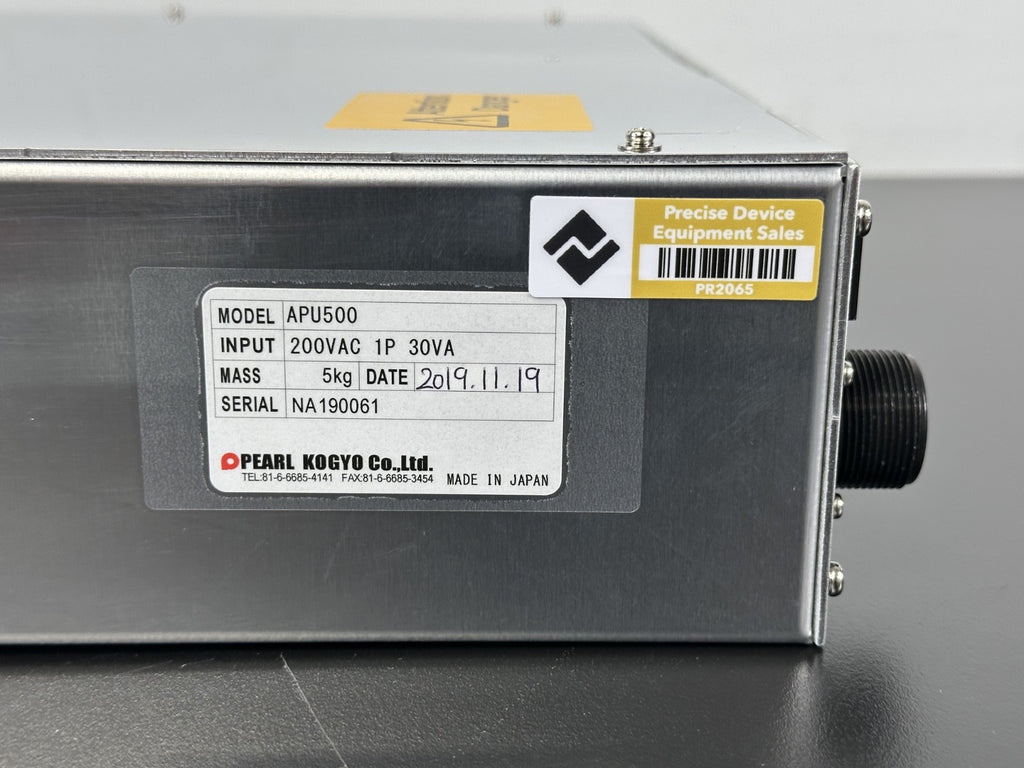 Pearl Kogyo APU500 EC1 Monitor Unit Industrial Control Module4